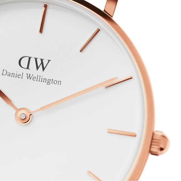 Daniel Wellington Rose Gold Mesh Watch - Picture 2 of 10